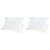 2 Ashley Furniture Zephyr 2.0 White Cotton Pillows