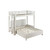 Acme Furniture Celerina Weathered White Twin Loft Bed