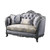 Acme Furniture Ariadne Platinum Three Pillows Loveseat