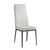 2 Chintaly Imports Karol Light Grey Dining Side Chairs