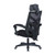 Chintaly Imports Black Computer Chair with Headrest and Padded Arms