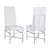 2 Chintaly Imports Kendall Cream Dining Side Chairs