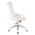 Chintaly Imports Beige Pneumatic Channel Back Computer Chair