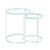 Chintaly Imports Round Nesting Lamp Table