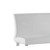 Chintaly Imports Gwen White Counter Height Reversible Nook
