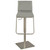 Chintaly Imports Grey Pneumatic Adjustable Height Stool