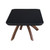 Chintaly Imports Emily Gloss Black Cocktail Table