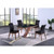 Chintaly Imports Emma Black Walnut Dining Table