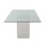 Chintaly Imports Valerie Clear 72 Inch Dining Table