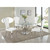 Chintaly Imports Raegan Clear Dining Table