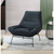 Global Furniture U8949 Dark Grey Leather Accent Chairs