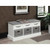 Coaster Furniture Alma White Grey 3 Drawers Storage Bench