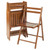 4 Winsome Robin Teak Wood Folding Chairs