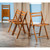 4 Winsome Robin Teak Wood Folding Chairs