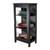Winsome Poppy Black Wood Display Cabinet