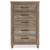 Ashley Furniture Yarbeck Sand Five Drawer Chest