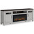 Ashley Furniture Darborn Gray Brown TV Stand With Electric Fireplace