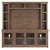 Ashley Furniture Boardernest Brown TV Stand With Hutch