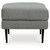 Ashley Furniture Hazela Charcoal Chair And Ottoman Set