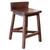 2 IFD Pueblo Deep Brown 24 Inch Stools