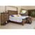 IFD Stone Gray Brown Queen Bed