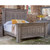 IFD Terra Gray Distressed King Bed