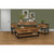 IFD Olivo Natural Brown 4 Drawer Cocktail Table