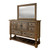 IFD Stone Gray Brown 2 Door Dresser