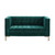 Steve Silver Isaac Emerald Green 2pc Living Room Set