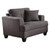 Coaster Furniture Salizar Charcoal Grey Flared Arm Sofa