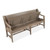 Magnussen Home Paxton Place Dovetail Grey Bench
