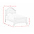 Picket House Jenna White 3pc Kids Bedroom Set with Panel Beds