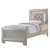 Picket House Glamour Youth Champagne 2pc Bedroom Set with Platform Beds