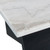 Picket House Tobias Brown Wood Marble Top End Table