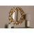 Baxton Studio Soleil Antique Gold Butterfly Accent Wall Mirror