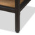 Baxton Studio Caribou Brown Wood Rectangle Console Table