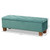 Baxton Studio Hannah Velvet Upholstered Storage Ottoman Benches