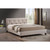 Baxton Studio Annette Bed with Upholstered Headboards