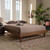 Baxton Studio Liliya Walnut Brown Wood Platform Bed Frames