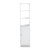 Baxton Studio Beltran White Bathroom Storage Cabinet