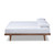 Baxton Studio Kaia Ash Walnut Wood Platform Bed Frames