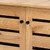 Baxton Studio Gisela 2 Doors Shoe Cabinets