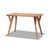 Baxton Studio Sahar Walnut Brown Dining Table