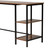 Baxton Studio Lydia Walnut Brown L Shaped Corner Desk