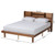 Baxton Studio Harper Walnut Brown Platform Beds