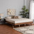 Baxton Studio Sarita Ash Walnut Bed Frames