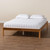 Baxton Studio Efren Honey Oak Bed Frames