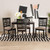 Baxton Studio Deanna 5pc Dining Room Sets