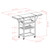 Winsome Barton Bamboo Utility Kitchen Cart