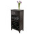 Winsome Ancona Espresso Wood Wine Cabinet